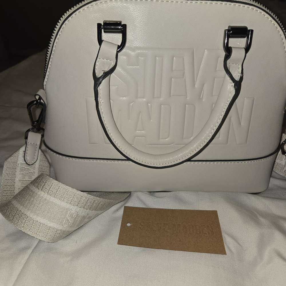 Steve Madden Off-White Crossbody Bag